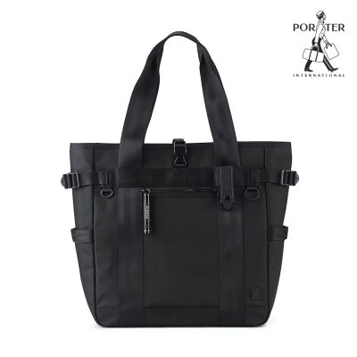 PORTER INTERNATIONAL - 自信經典NEW HEAT托特包 - 黑