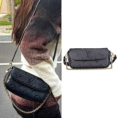 Louis Vuitton Ivy WOC雙背帶側背斜背包