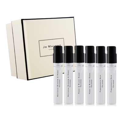 Jo Malone 愛你如初情人節禮-經典針管香水六入組-B 贈品牌禮盒