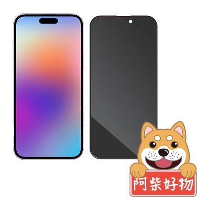 阿柴好物 Apple iPhone 16 Plus 滿版防窺玻璃貼