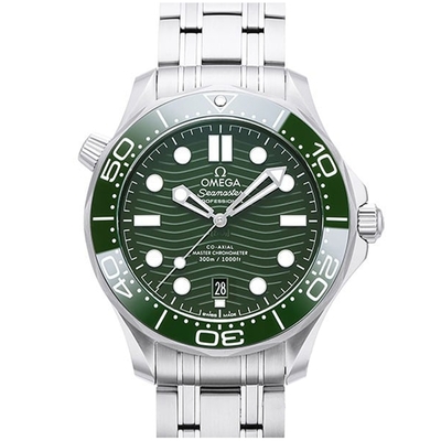 OMEGA 歐米茄 全新海馬同軸擒縱大師天文台腕錶(210.30.42.20.10.001)x綠面x42mm