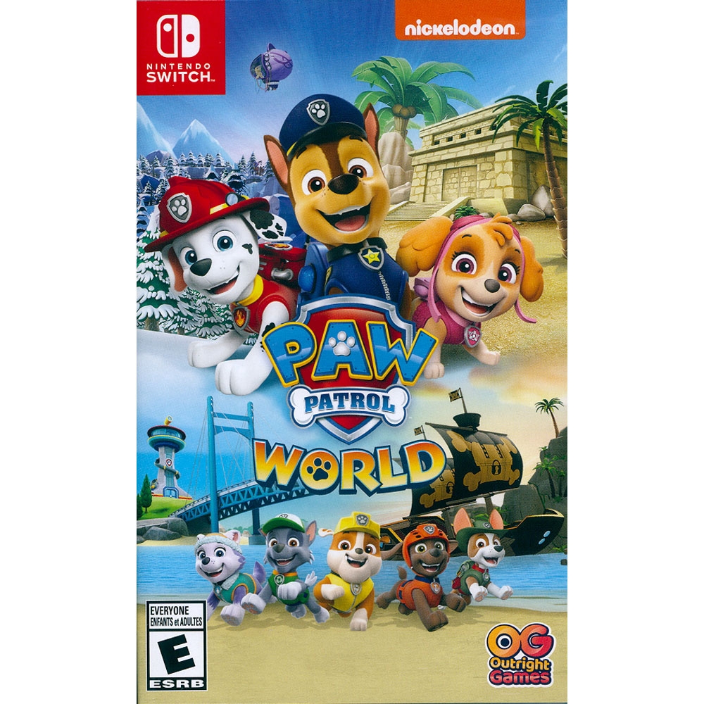 汪汪隊立大功世界 PAW Patrol World - NS SWITCH 中英日文美版