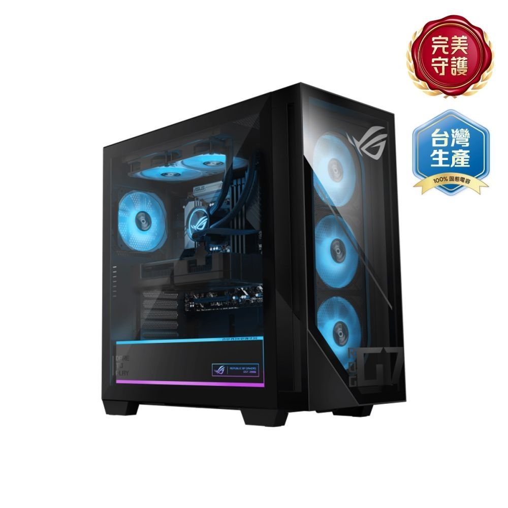 ASUS 華碩 GM700TZ-R8400F067W6A  電競電腦(R5-8400F/16GB/1TB SSD/RX9060XT/600W/Win11Home)