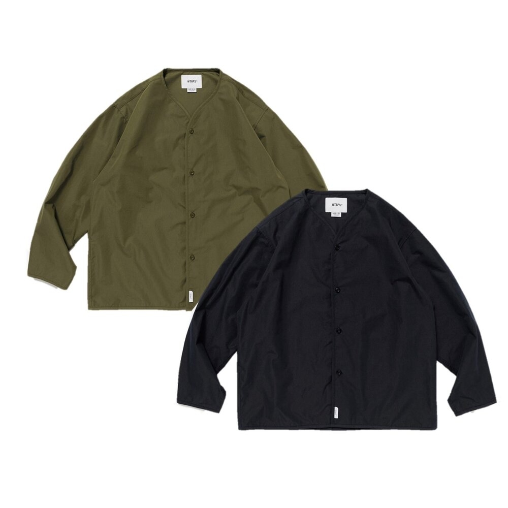 Wtaps Scout Olive Drab 尼龍襯衫橄欖綠黑色251CWDT-SHM04 | 其他品牌