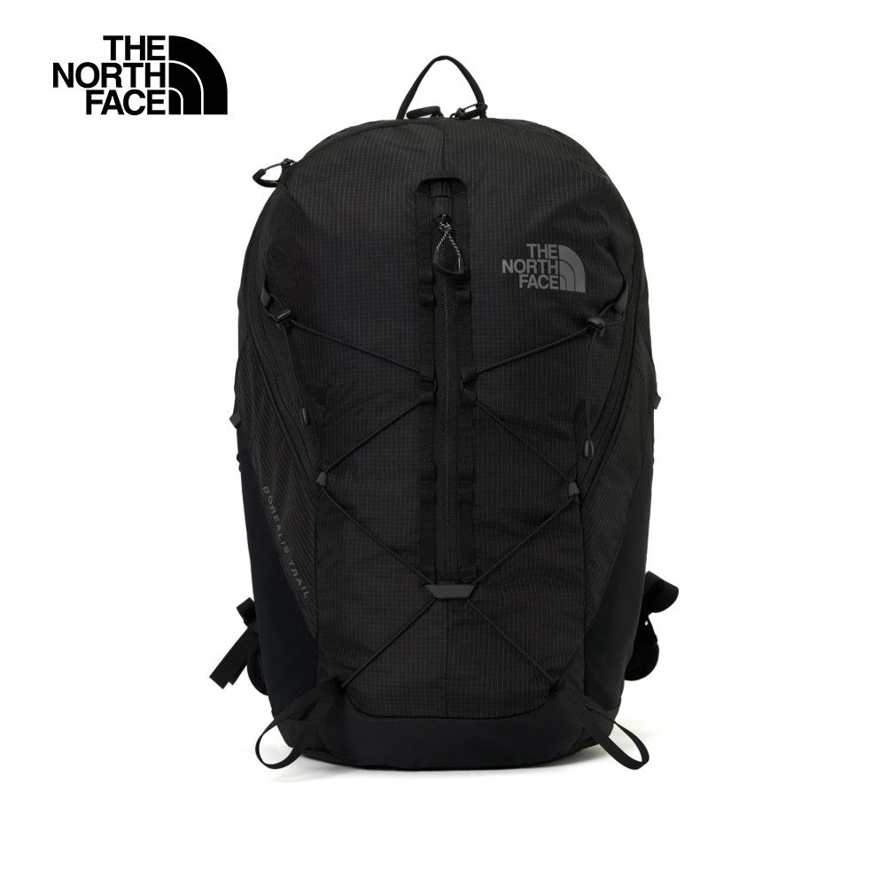 【The North Face 官方旗艦】 北面男女款黑色舒適背負休閒後背包｜8E9ZJK3 筆電包/登山包