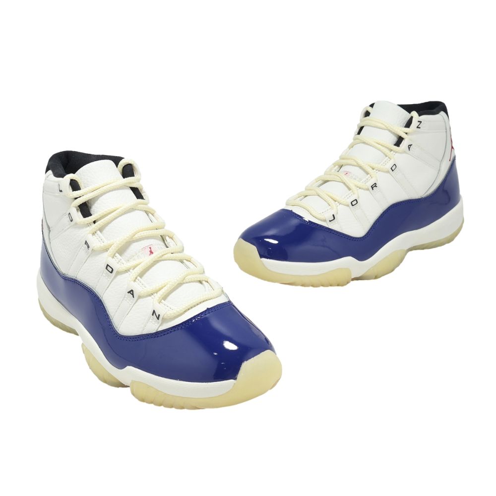 Nike 休閒鞋Air Jordan 11 Retro RA 男鞋Rare Air 米藍AJ11 喬丹IH0296