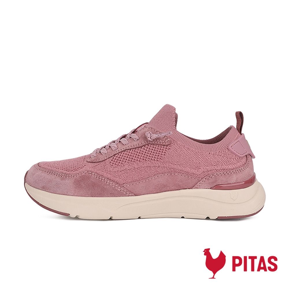【PITAS】女鞋 COMFORT TUI 時尚針織懶人鞋 (PI2661-069 薔薇粉)