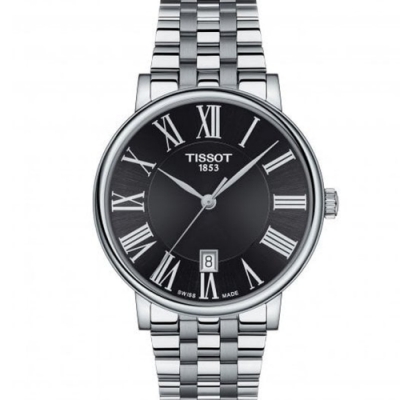 TISSOT 天梭 官方授權CARSON 經典時尚男錶 畢業禮物首選(T1224101105300)