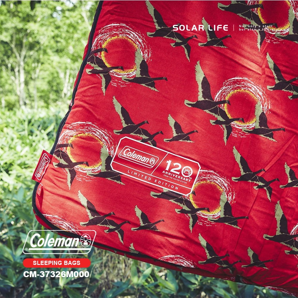 Coleman 120周年經典復刻睡袋C0/CM-37326 限量販售.四季睡袋輕量露營