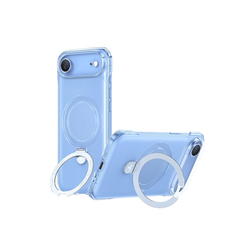 TORRAS 圖拉斯 Ostand Slim iPhone 17系列磁吸支架極薄抗黃化透明手機殼