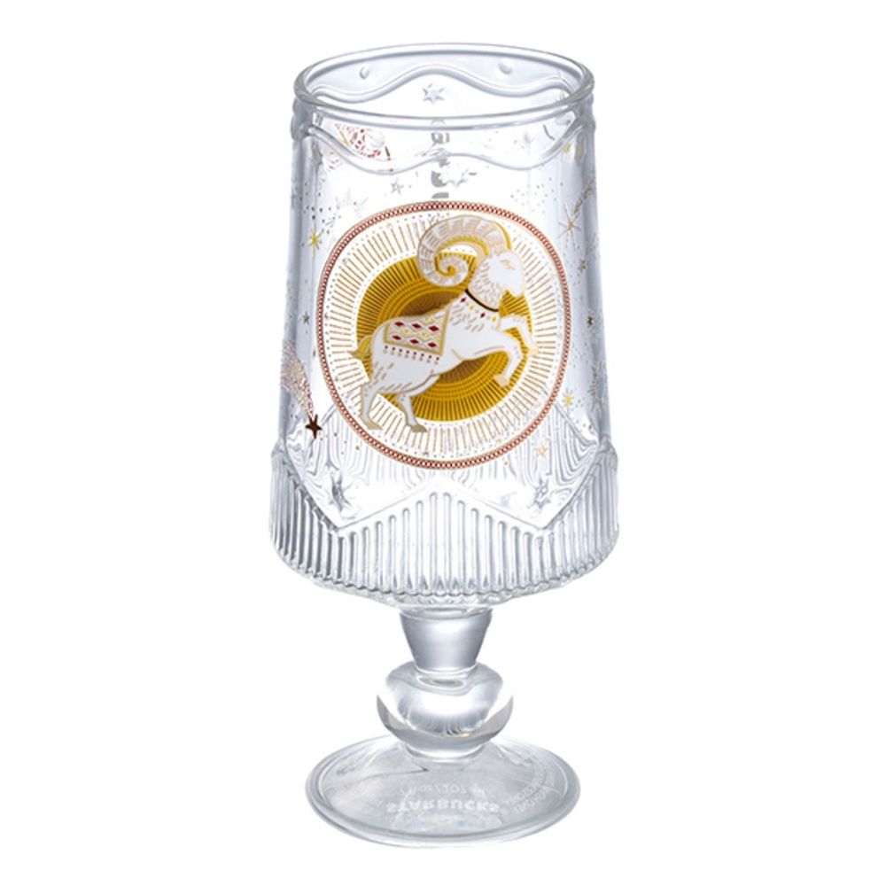 星巴克 牡羊星座玻璃杯