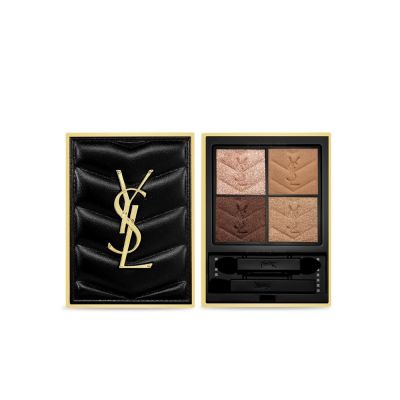 (即期品)YSL 時尚4色眼影盤 #710 奢燦裸棕 4g (城市印記系列)(到期日2026/12)