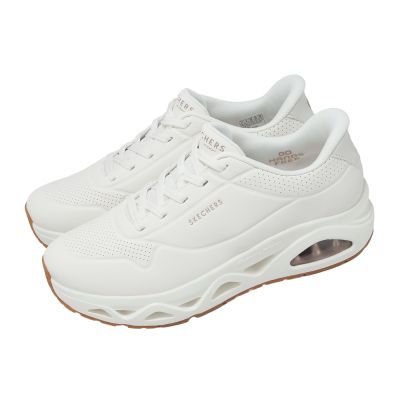 Skechers 休閒鞋 Uno Glide-Step Slip-Ins 寬楦 女鞋 白 舒華著用款 190113WW