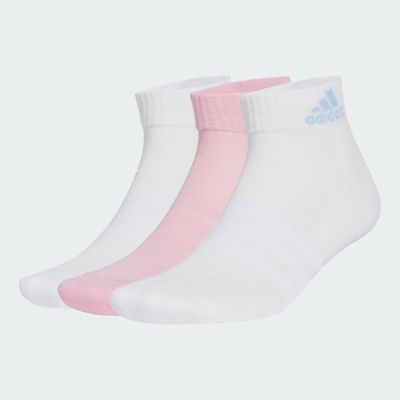 Adidas 愛迪達 C Spw Ank 3p [JD3773] 腳踝襪 3雙入 粉白