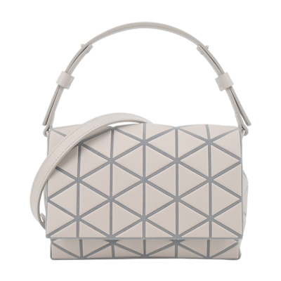 ISSEY MIYAKE 三宅一生 BAOABO FOSSETTE 霧面皮革兩用包-淺褐色