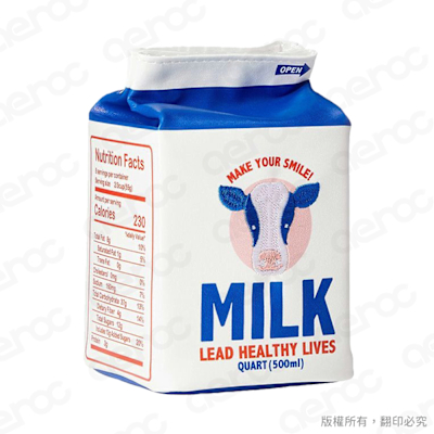 日本丸真 yup!創意收納包  牛奶盒系列