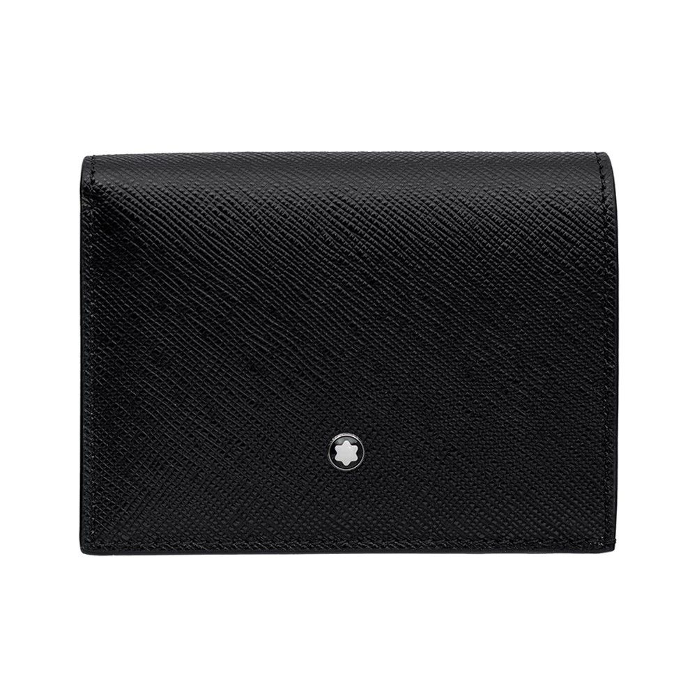 Montblanc 萬寶龍 匠心系列扣式迷你4卡短夾