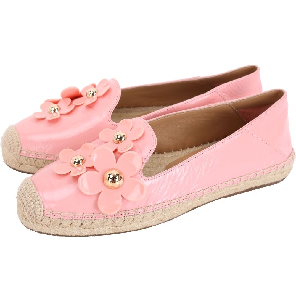 MARC JACOBS MJ 品牌出清 經典平底鞋 運動鞋 涼鞋-多款可選 (Daisy立體雛菊草編鞋-粉色)