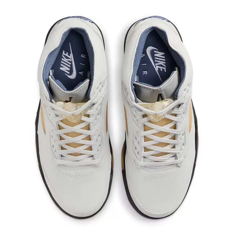 NIKE 耐吉】休閒鞋A Ma Maniere x Air Jordan 5 W Retro Dawn 灰藍聯名