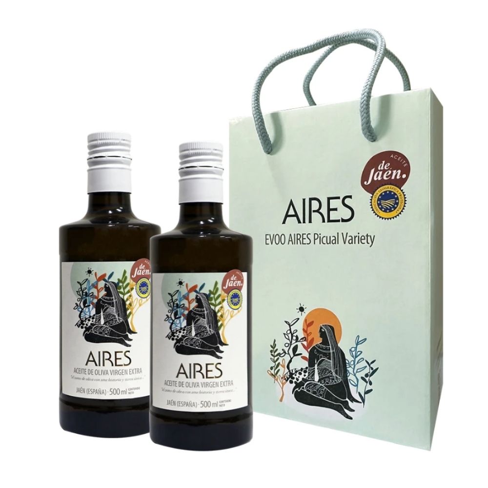 豆油伯 巴狄尼絲莊園 艾瑞斯Picual單一品種特級初榨橄欖油500ml(二入禮盒組)