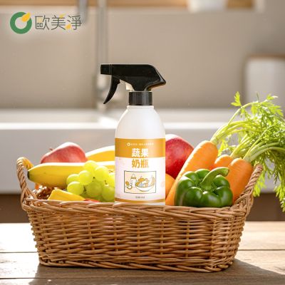 歐美淨植萃酵素奶瓶蔬果清潔劑500mlx6入(奶瓶洗潔精/蔬菜水果清洗)