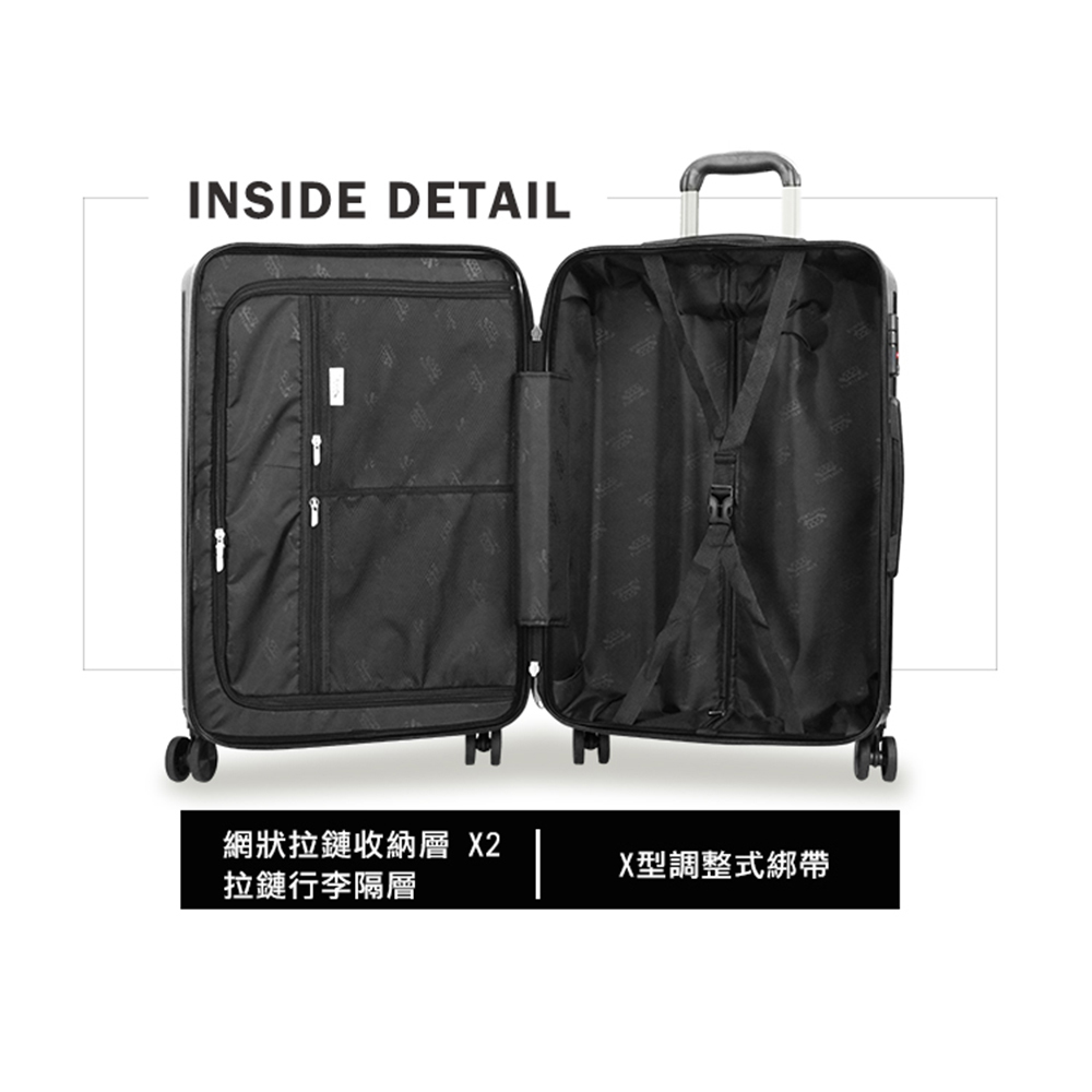 TURTLBOX 特托堡斯29吋行李箱YKK 防爆防盜拉鏈旅行箱85T 現代印象(尊爵