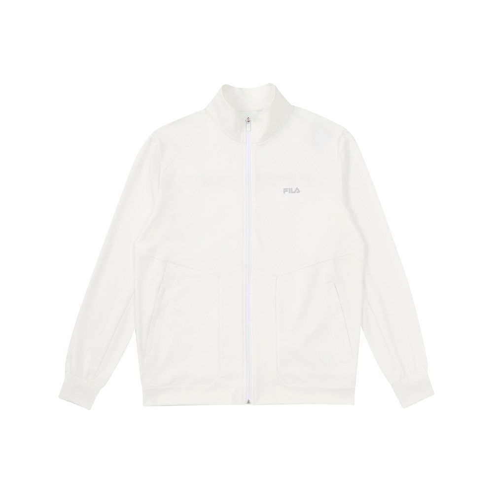 FILA 男針織外套-白色 1JKA-5307-WT