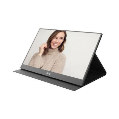 AOC 16T20 16型 IPS FHD 可攜式螢幕(16型/HDMI/USB-C/內建喇叭)