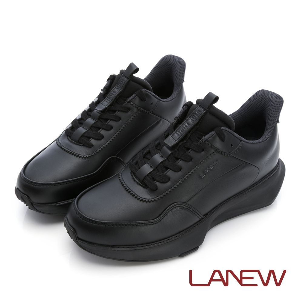 LA NEW ESG Bio DCS 接地氣 真皮休閒鞋(男232014030) (黑)
