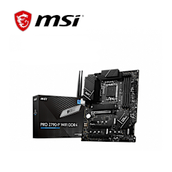 微星PRO Z790-P WIFI DDR4 主機板+Intel i7-12700KF 12核20緒/無內顯無
