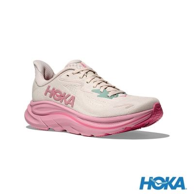HOKA ONE ONE Clifton 10 Wide 女 路跑鞋 奶油色/乾燥玫瑰 HO1162050RMD