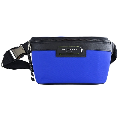 LONGCHAMP LE PLIAGE ENERGY系列再生尼龍腰包(中/寶藍)