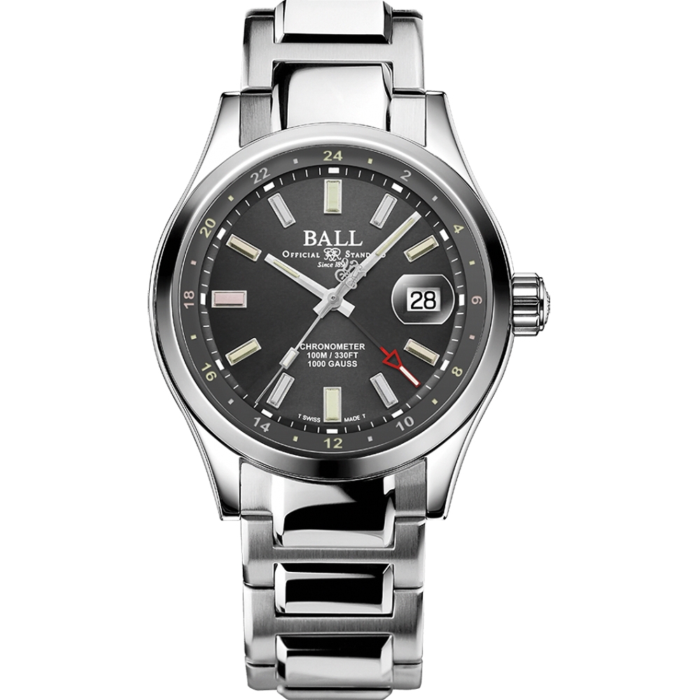 BALL 波爾 Engineer III系列 Endurance 1917 GMT 限量 天文台認證機械腕錶 開學換新季 送禮推薦-41mm GM9100C-S2C-GYR