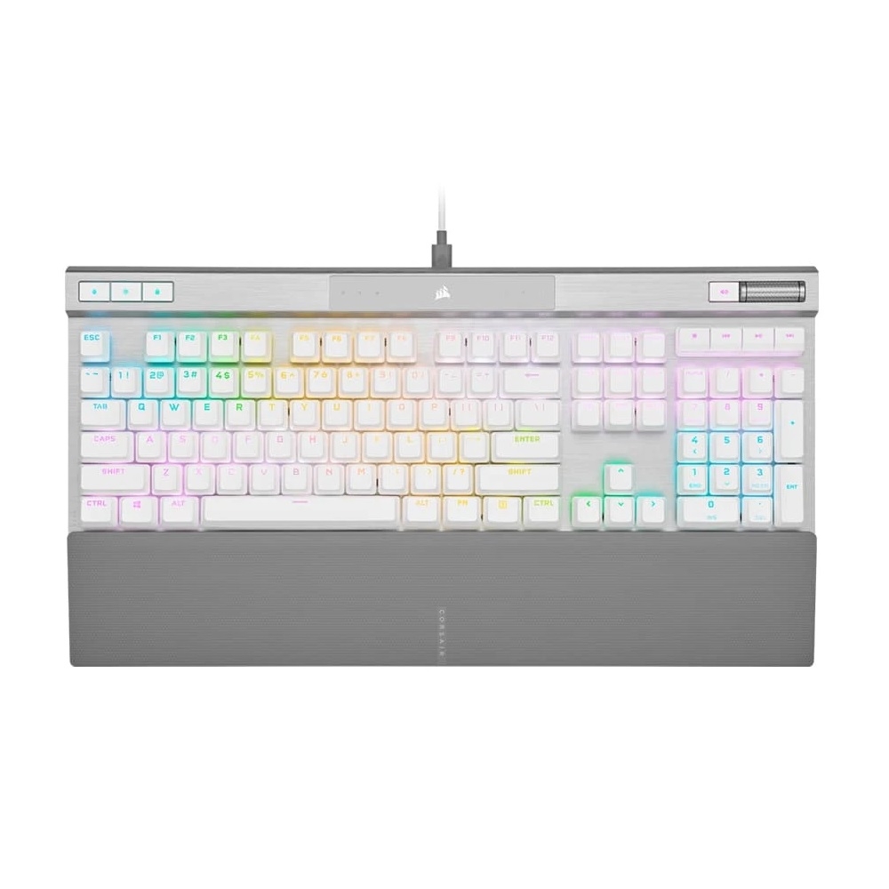 Corsair K70 RGB TKL(銀軸) CORSAIR海盜船 K70 RGB TKL機械式電競鍵盤&frasl;銀軸&frasl;80%&frasl;CH-9119014-NA