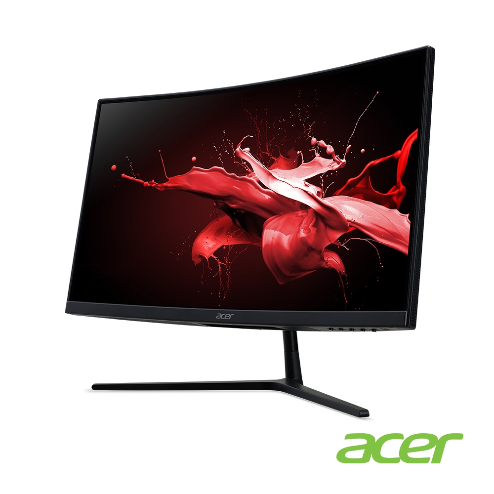 Acer EI242QR P 24型曲面電腦螢幕支援FreeSync 1ms極速165Hz刷新| 24型