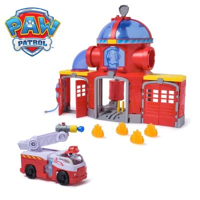 PAW Patrol 汪汪隊立大功-消防救援隊消防總部場景遊戲組_SUNUP