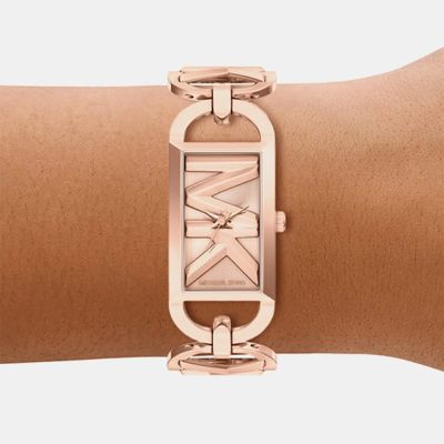 Michael Kors MK Empire 時尚手環式方形女錶 618限定禮遇 送禮推薦-20mm MK7602