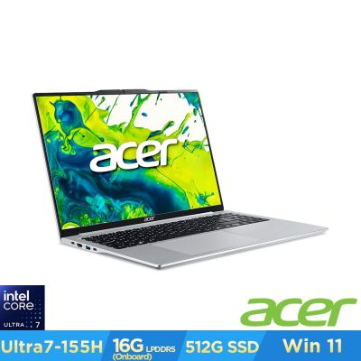 Acer 宏碁 Aspire Lite AL16-74P-70L5 16吋效能筆電(CU7-155H/16GB/512GB/Win11)