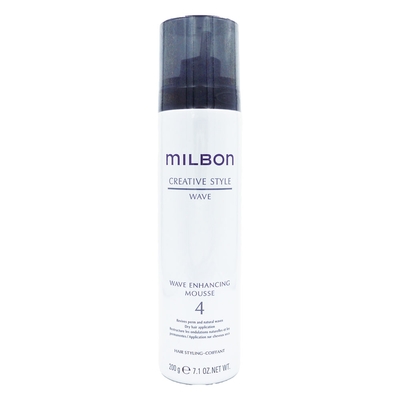MILBON哥德式 (公司貨) 波動造型慕絲4 200g