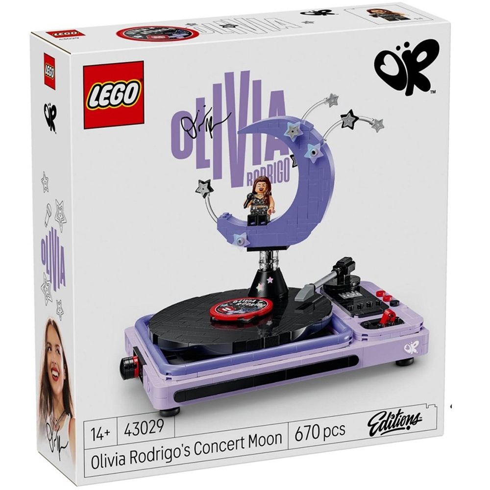 樂高LEGO Editions系列 - 43029 奧莉維亞．羅德里戈的演唱會之月