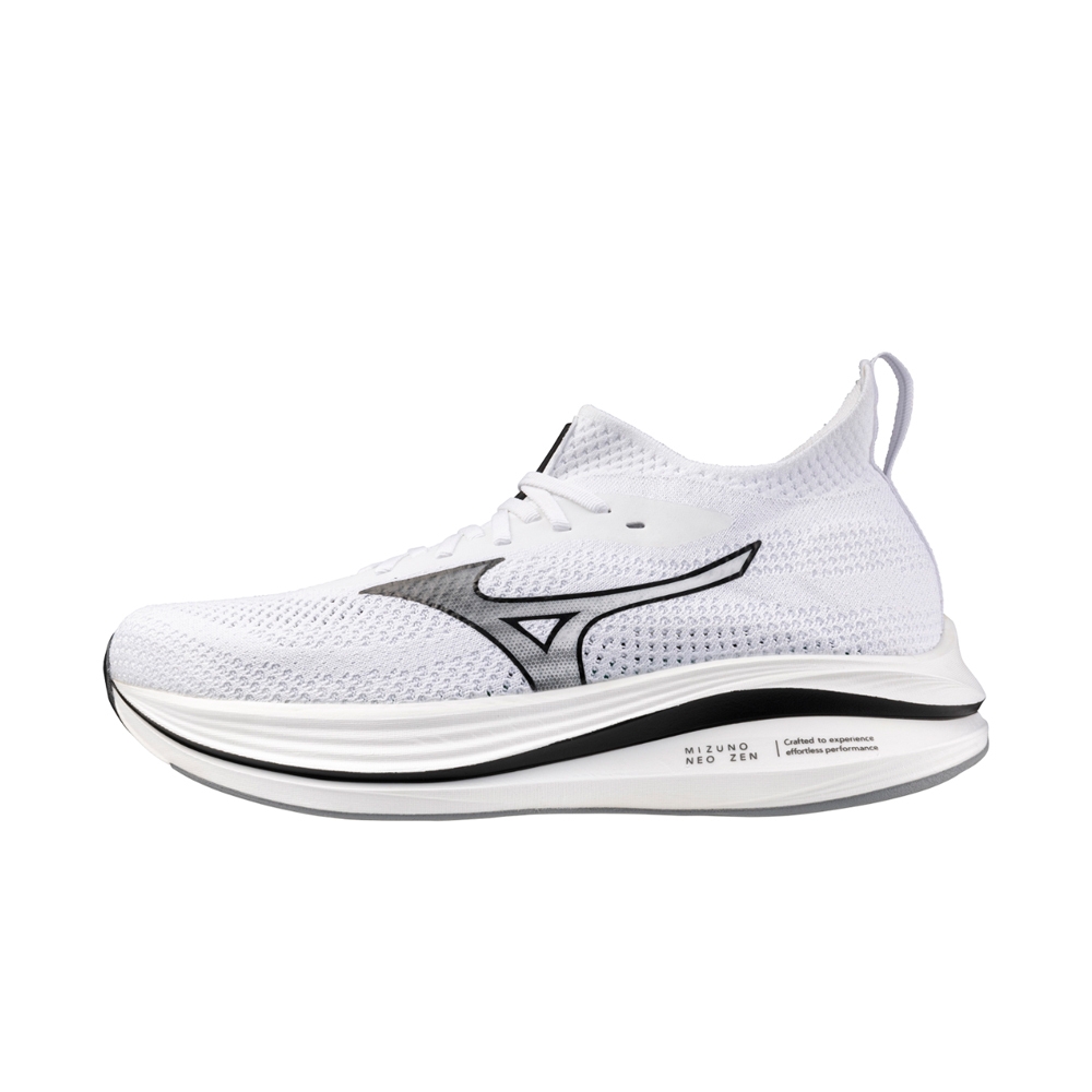 Mizuno Neo Zen [J1GC252802] 男慢跑鞋彈力支撐緩震美津濃白灰| 慢跑鞋