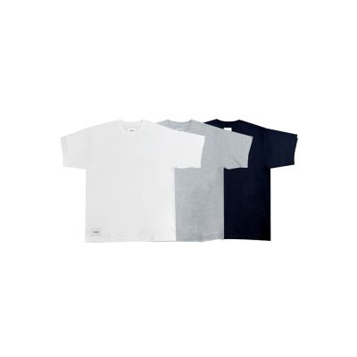 Wtaps Sign - YD / SS / Cotton 黑/白/淺灰 短袖針織Tee 純棉 252ATDTCSM08