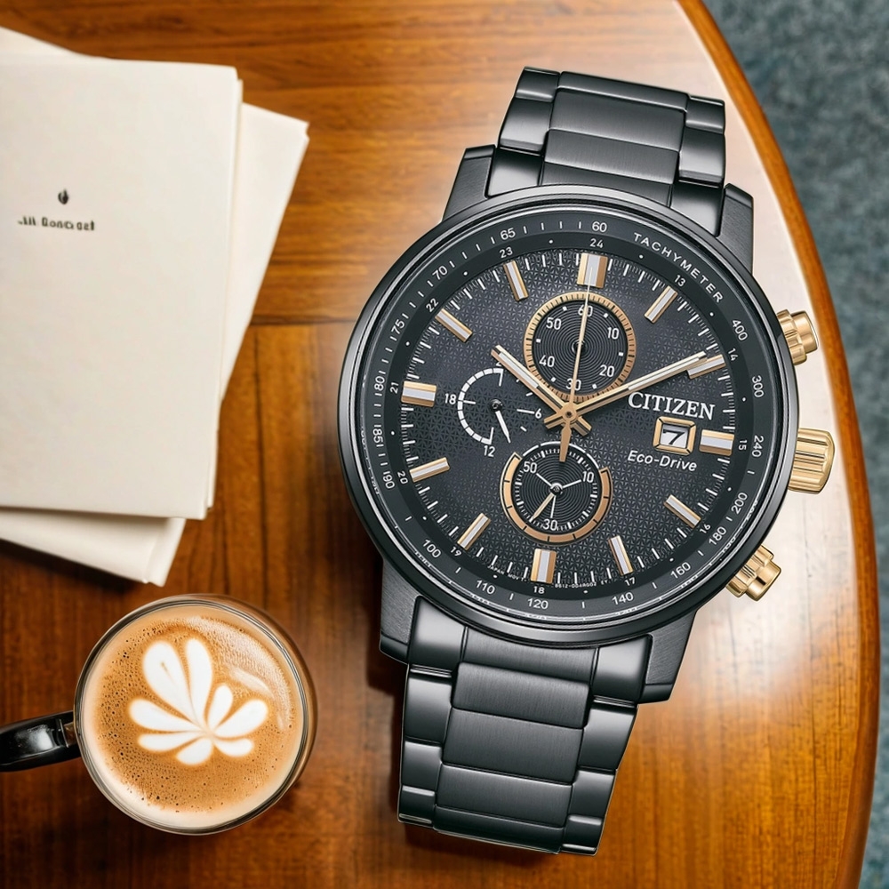 CITIZEN 星辰 亞洲限定 七夕情人節推薦款 光動能計時手錶 七夕寵愛季 送禮推薦 CA0846-81E
