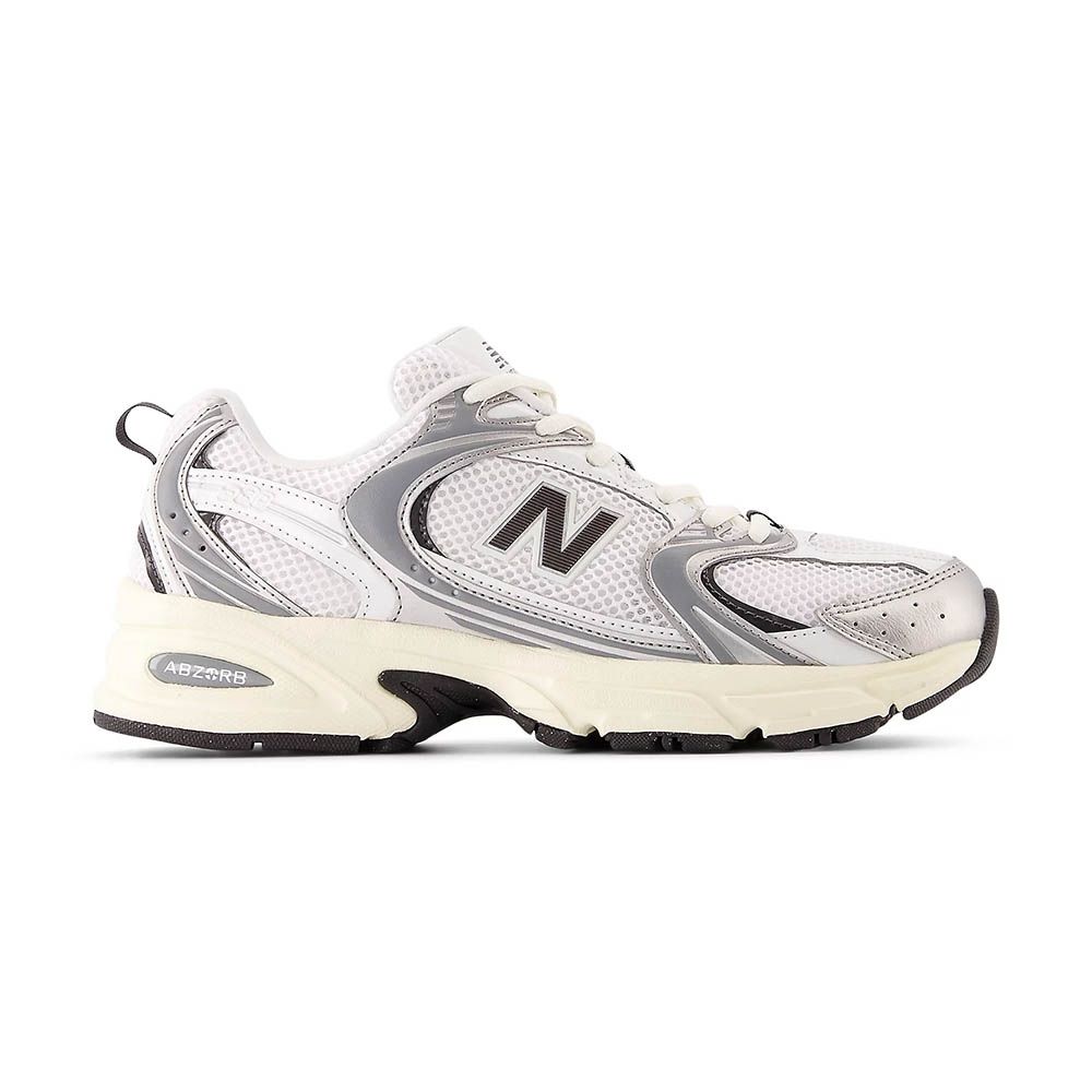 New Balance 530 男鞋 女鞋 金屬銀色 黑水泥 情侶鞋 拼接 緩衝 復古 跑鞋 休閒鞋 U530ESA