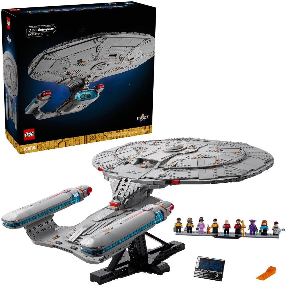 樂高LEGO Icons系列 - 10356 星際迷航：聯邦星艦企業號
