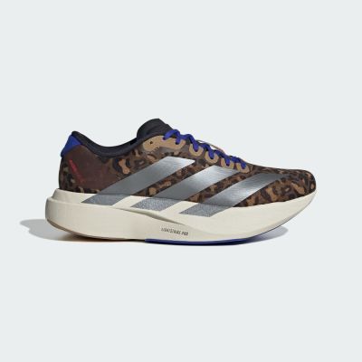 Adidas 愛迪達 Adizero EVO SL W [JS4446] 女 慢跑鞋 跑鞋 路跑 豹紋 競速 馬拉松