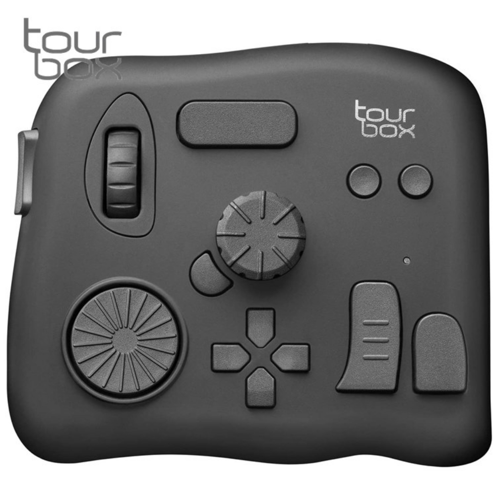 TourBox修圖剪輯軟體控制器NEO繪圖鍵盤TBG_H_LN(適PR PS LR FCP 達文西...)後製鍵盤控制板 適剪輯師YouTuber片師Vloger剪接師