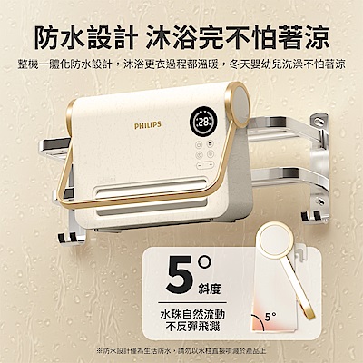 PHILIPS 飛利浦 石磨烯壁掛暖風機 AHR3126FX [限時優惠]