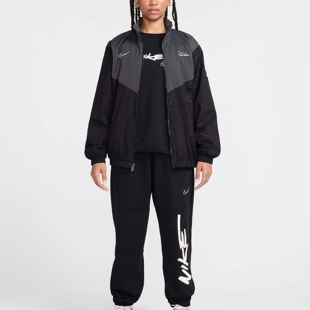 NIKE AS W NSW BRKNG WR JKT 女休閒外套-黑灰-HF6069010 | NIKE