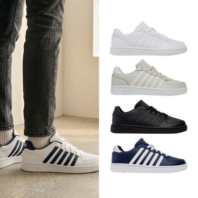 K-SWISS 經典運動鞋 COURT CALI 休閒小白鞋 五條線 男鞋女鞋 多色選擇(04777/94777)